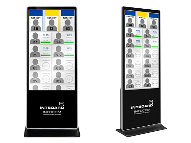 Просмотреть детальное фото Киоски самообслуживания и информационные Intboard INFOCOM ST 43 (Capacitive) 2 Изображение Intboard INFOCOM ST 43 (Capacitive) - оригинальный размер 2