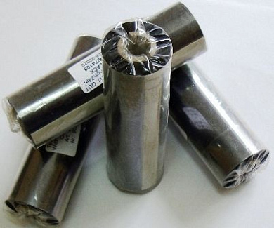 Просмотреть детальное фото Риббоны WAX (ВОСК) 40х74 WAX, черный (вт.0,5д) 1 Изображение 40х74 WAX, черный (вт.0,5д) - оригинальный размер 1