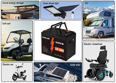 Просмотреть детальное фото LifePo4 аккумуляторные батареи Powland 12V 50Ah IBattery-PL-12V-50AH (LiFePo4, BMS) 3 Изображение Powland 12V 50Ah IBattery-PL-12V-50AH (LiFePo4, BMS) - оригинальный размер 3