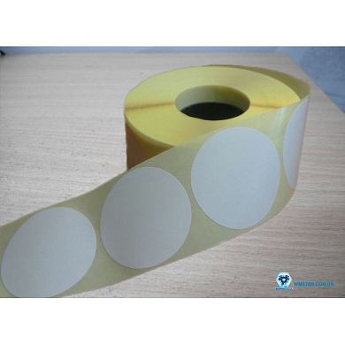 Просмотреть детальное фото Полипропиленовая этикетка 50х50 круглая ПП белый (1000шт) 1 Изображение 50х50 круглая ПП белый (1000шт) - оригинальный размер 1