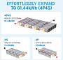 Просмотреть детальное фото LifePo4 аккумуляторные батареи Redodo 12V 300Ah (LiFePo4, BMS 200A) 4 Изображение Redodo 12V 300Ah (LiFePo4, BMS 200A) - оригинальный размер 4