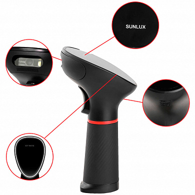 Просмотреть детальное фото Сканеры штрих кода Sunlux XL-9610 2D с кредлом 3 Изображение Sunlux XL-9610 2D с кредлом - оригинальный размер 3